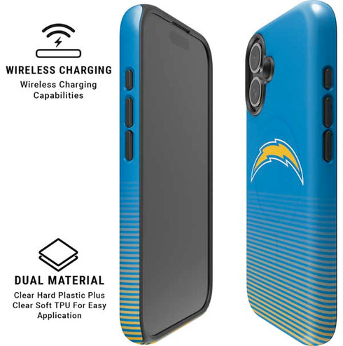 NFL Los Angeles Chargers Breakaway iPhone 16 Plus Magsafe Impact Case